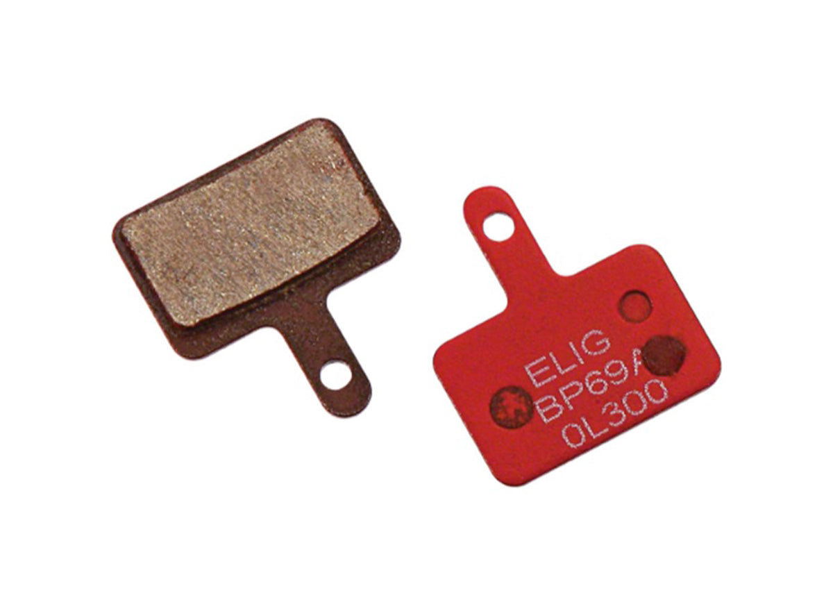 TRP Disc Brake Pads - Semi-Metallic - Aluminum Backed Red Fits - Hylex RS PM, HY/RD, Spyre, Spyke, Parabox 2012