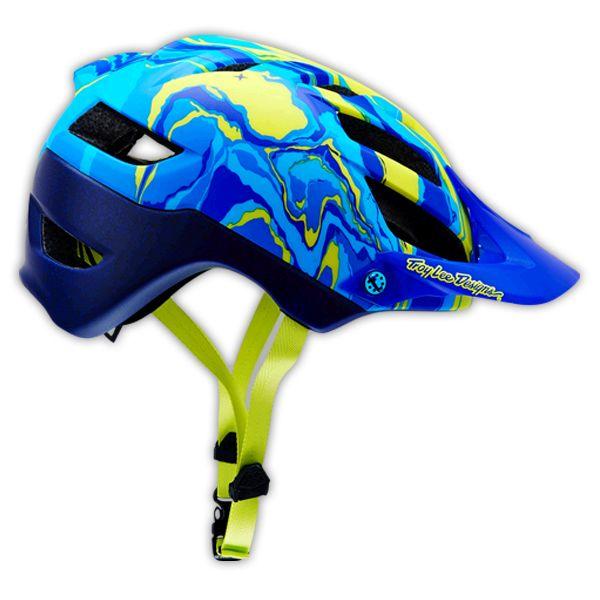 Troy Lee Designs A1 MTB Helmet - Galaxy - Blue Galaxy Blue Medium/Large