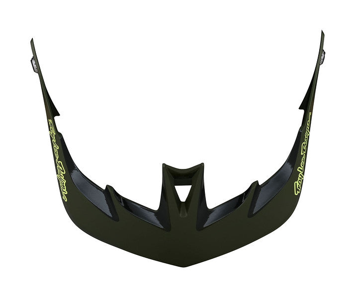 Troy Lee Designs A3 Replacement Visor - Uno Glass Green Glass Green