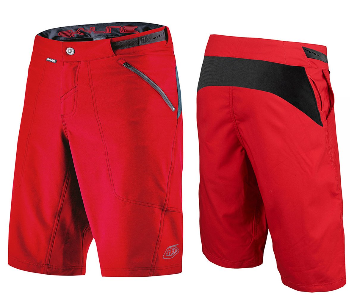 Troy Lee Designs Skyline Short - Red - Youth - Red Red 24"