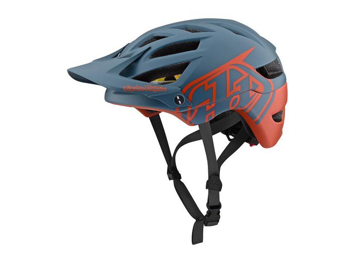 Troy Lee Designs A2 MIPS MTB Helmet - Decoy - Air Force Blue-Clay - 2019 Air Force Blue - Clay Small