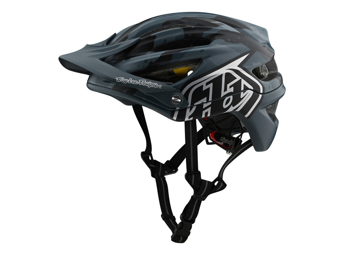 Troy Lee Designs A2 MIPS MTB Helmet - Camo - Blue - 2020 Blue Small