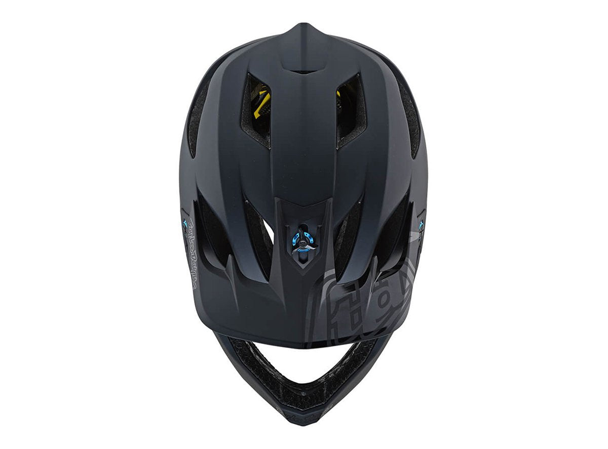 Troy Lee Designs Stage MIPS Full Face Helmet - Stealth - Black - 2019