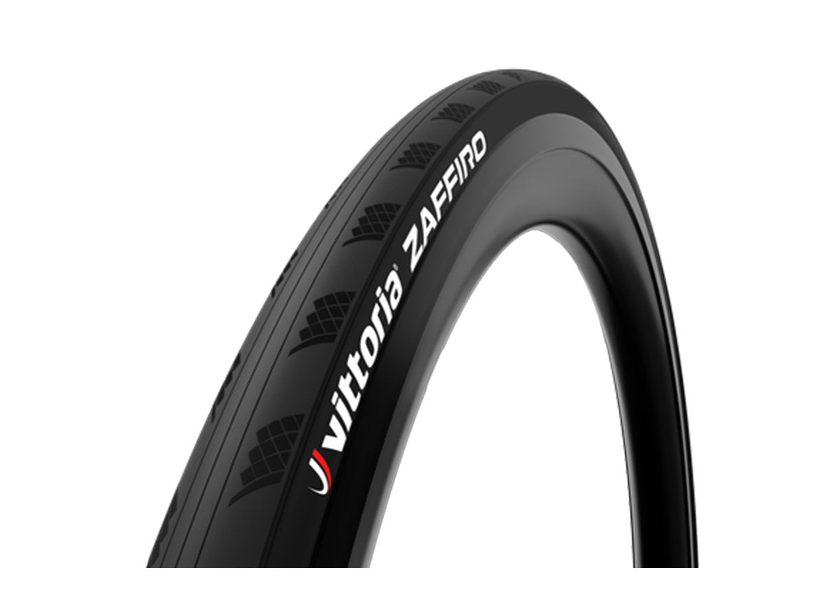 Vittoria Zaffiro V 700c Wire Road Tire - Black Black 25c