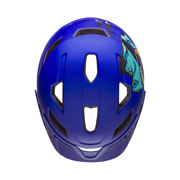 Bell Sidetrack Child Helmet - T Rex-Matt Blue - 2019
