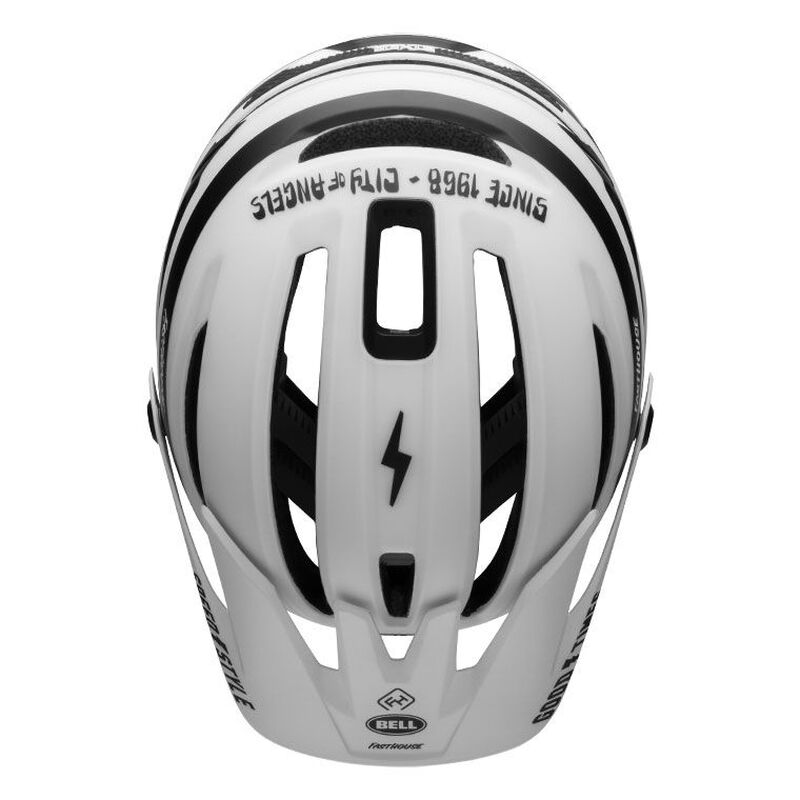 Bell Sixer MIPS MTB Helmet - Fasthouse - Matt White-Black