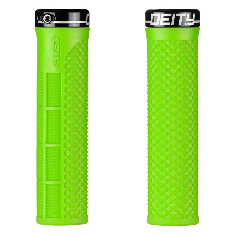 Deity Components LockJaw Grips - Green Green