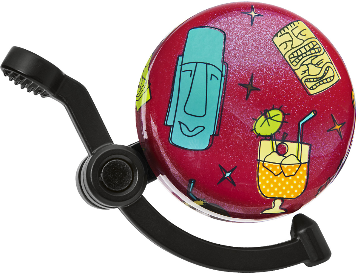 Electra Domed Linear Bike Bell - Tiki Time Tiki Time