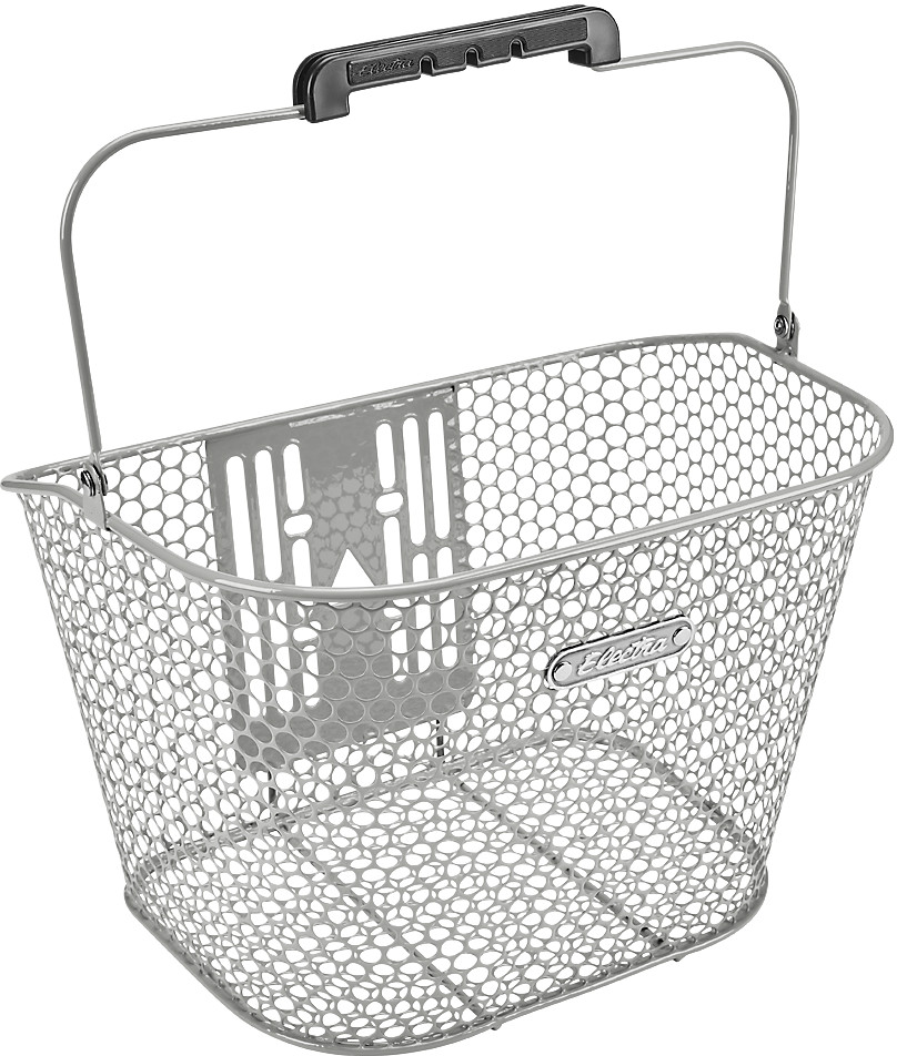 Electra Honeycomb Front QR Basket - Fog Gray Fog Gray