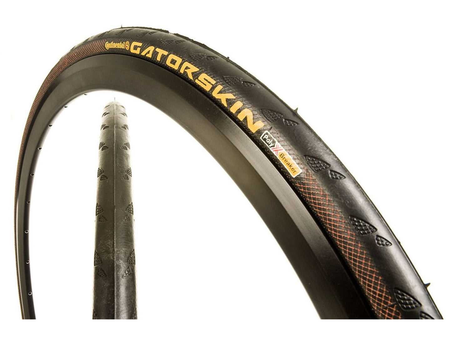 Continental Gatorskin 27" Wire Road Tire - Black Black 1.1/4"