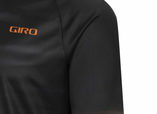 Giro Roust Short Sleeve MTB Jersey - Black Hot Lap