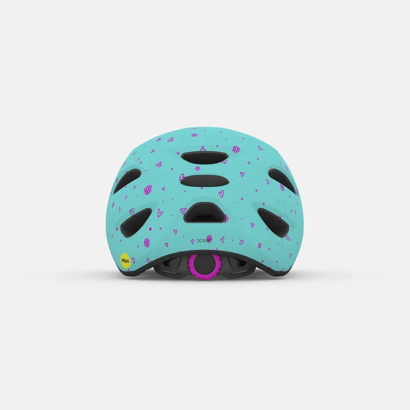 Giro Scamp MIPS Child Helmet - Matt Screaming Teal