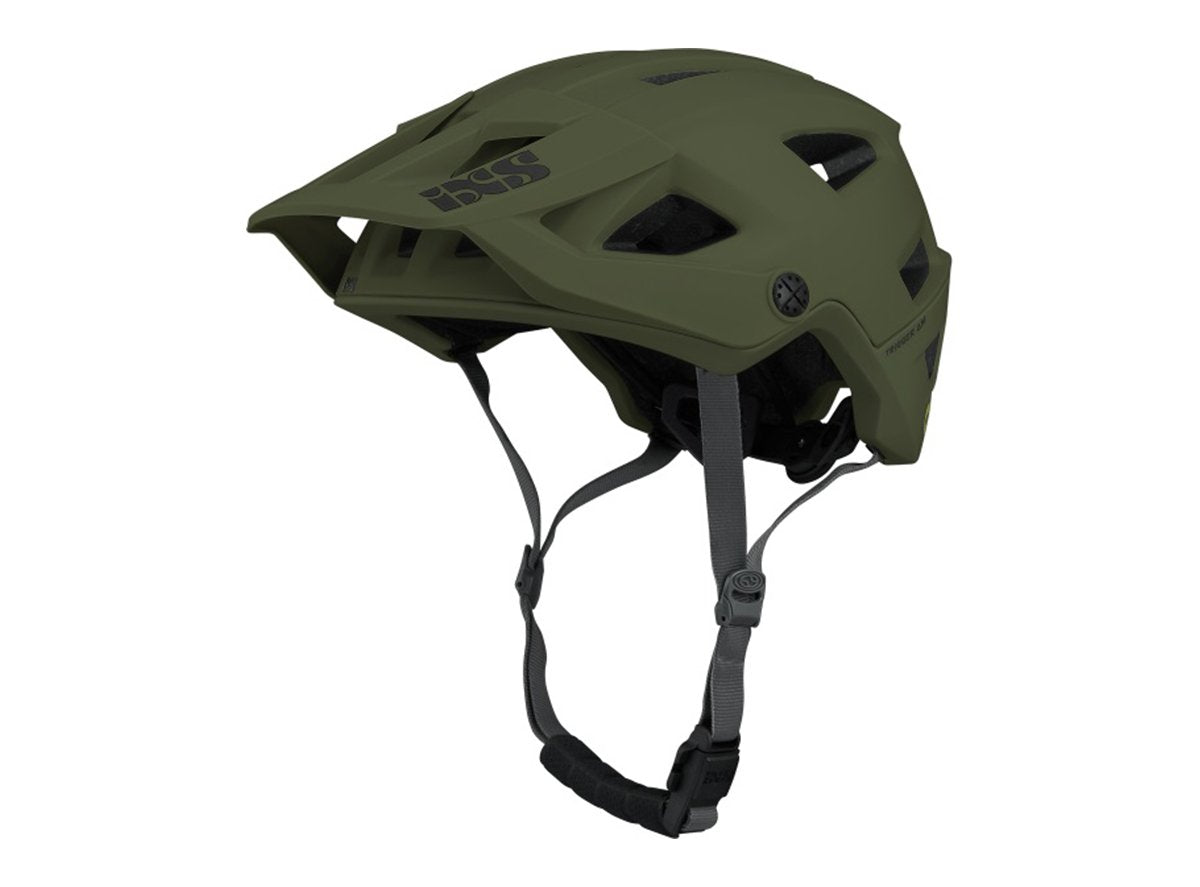 iXS Trigger AM MIPS MTB Helmet - Olive Olive Medium/Large