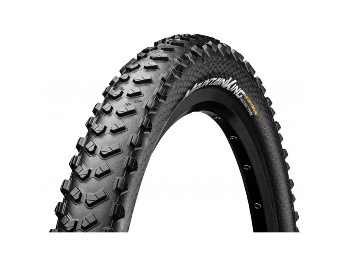Continental Mountain King 29" Wire MTB Tire - Black Black 2.3"