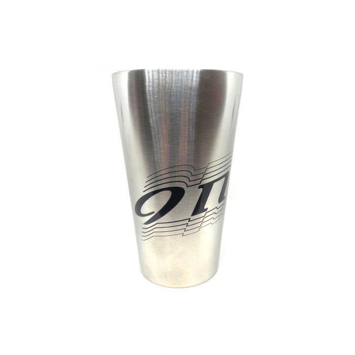 Niner Stainless Double Wall Pint Glass - 18oz Stainless