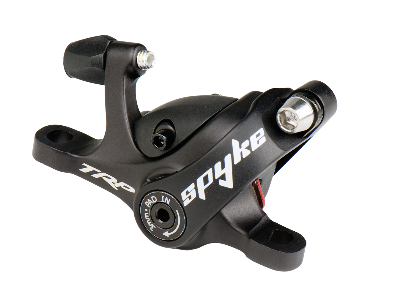TRP Spyke Mechanical Disc Brake - Sandblasted Matt Black Sandblasted Matt Black Alloy Arm