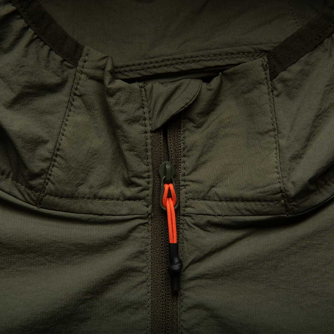 Fox Factory Alpine Track Walk Anorak Jacket - Green