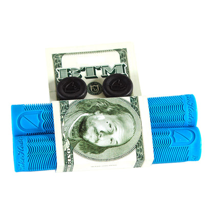 S&M Hoder BMX Grips - Cyan Blue