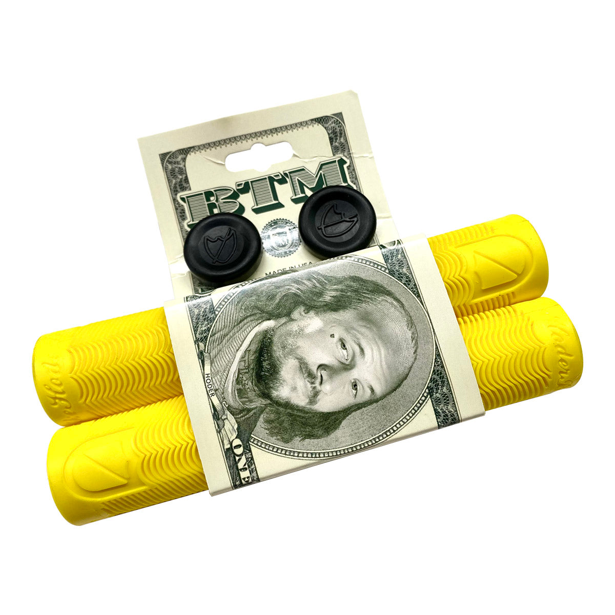 S&M Hoder BMX Grips - Yellow