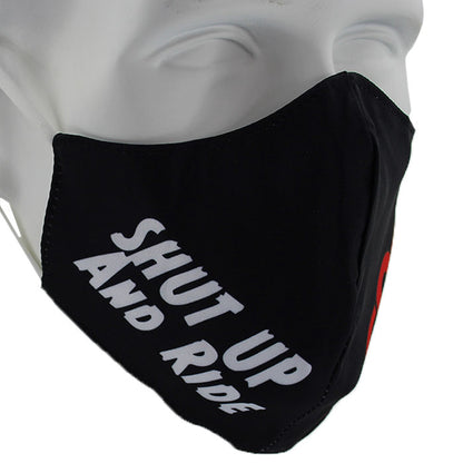 CBO Shut Up and Ride Face Mask - Black