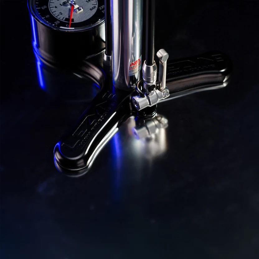 Lezyne Alloy Floor Drive 3.5 - Gloss Silver