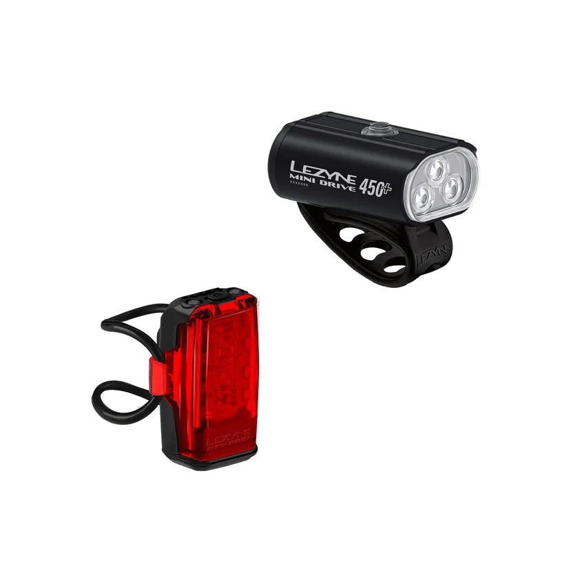 Lezyne Mini Drive 450+/KTV Drive Pro+ Light Set