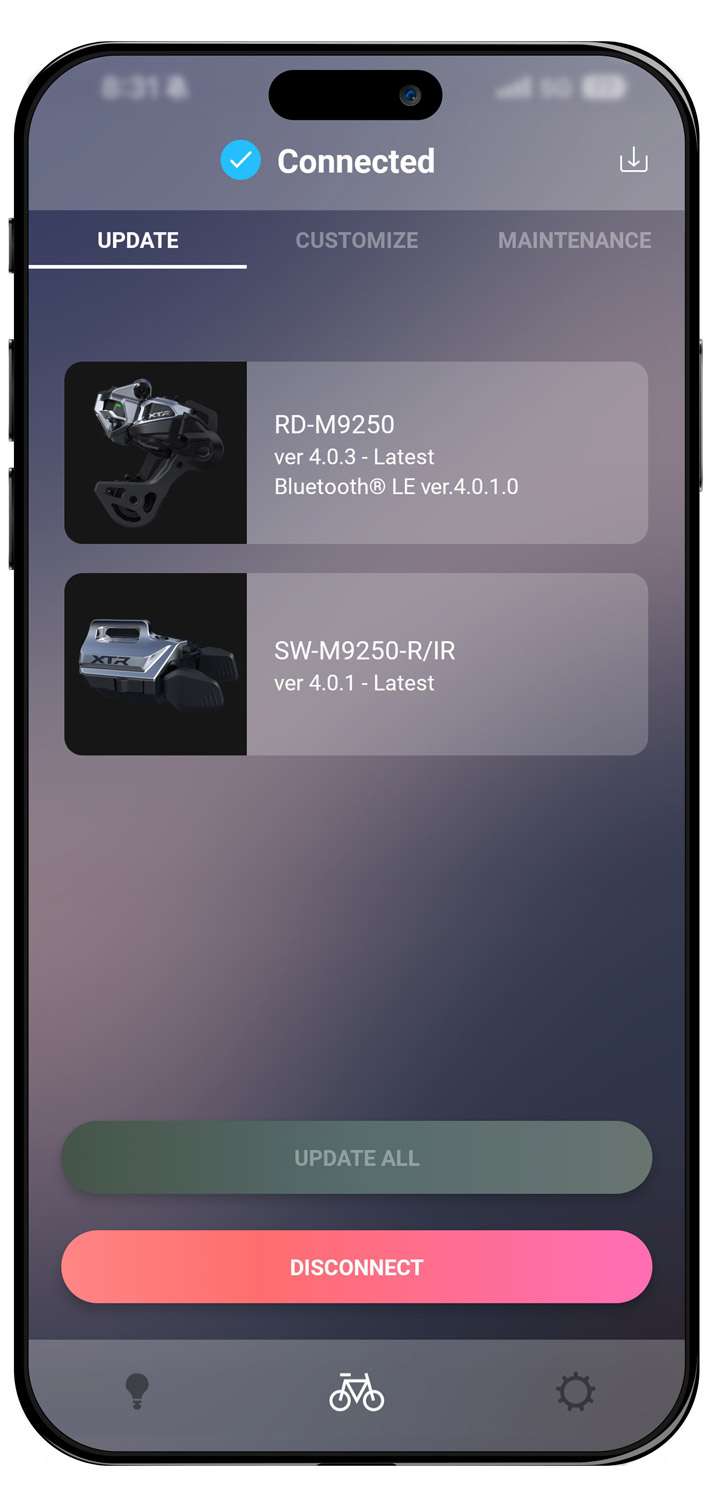 Shimano XTR M9250-IR Di2 Wireless Shifter - I-Spec