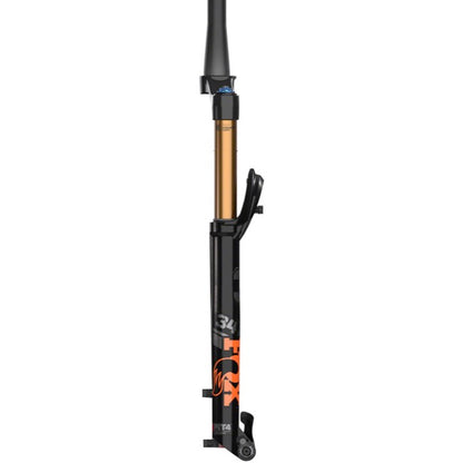 Fox Suspension 34 Float 140 Factory 29" 15QRx110 - Shiny Black-Orange-Gloss Black Logo - 2022