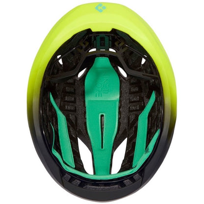 Lazer Vento Kineticore Road/Gravel Helmet - Black Flash Yellow