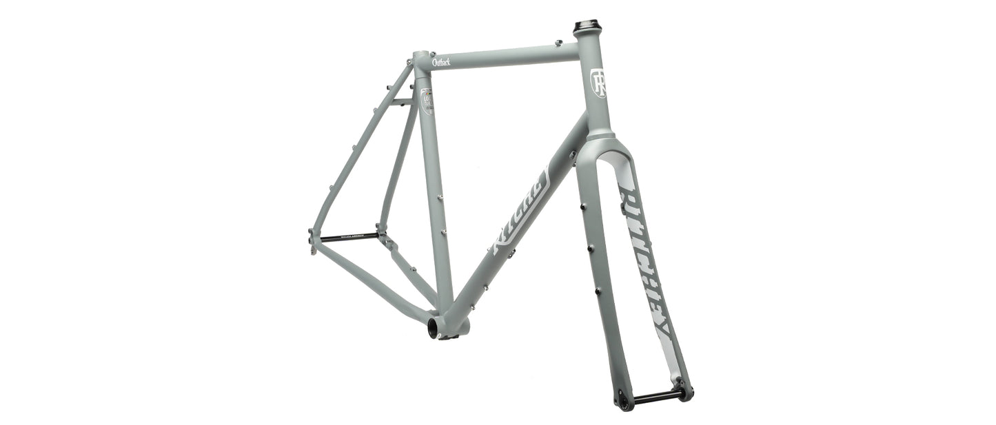 Ritchey Outback Gravel Frameset - Gray-White - 2023