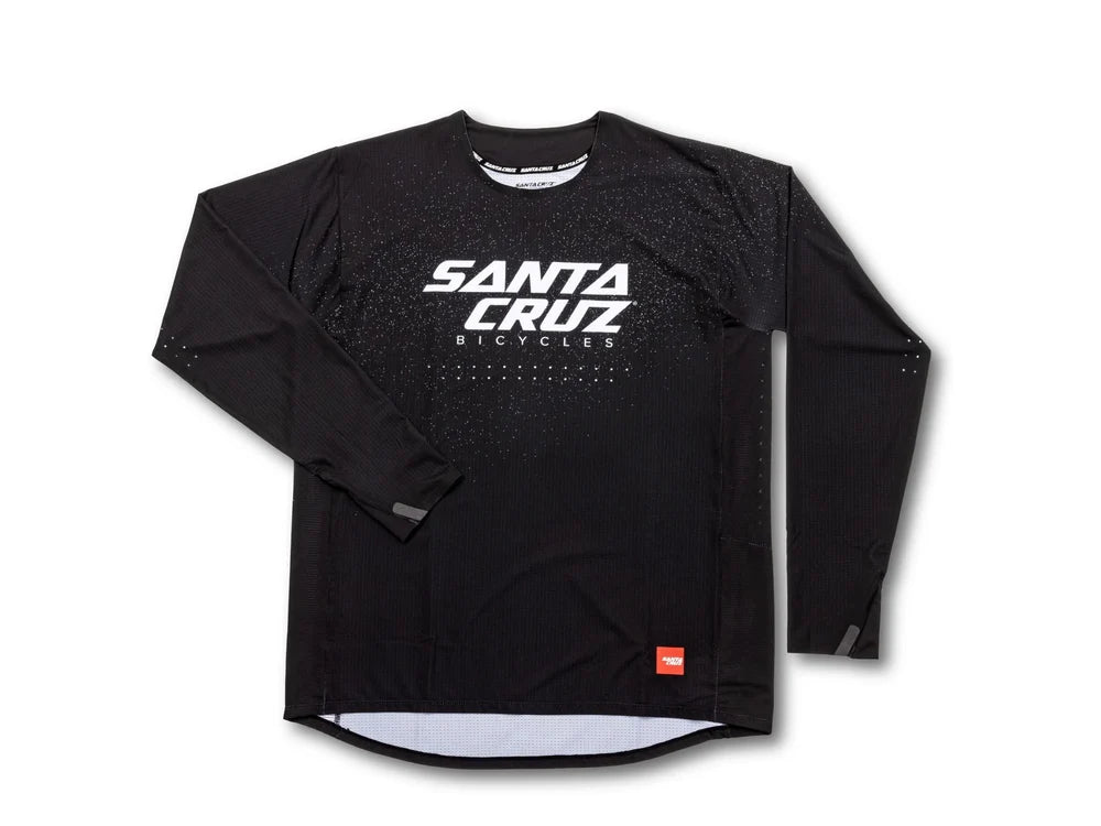 Santa Cruz Long Sleeve Team Jersey - Black
