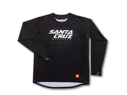 Santa Cruz Long Sleeve Team Jersey - Black