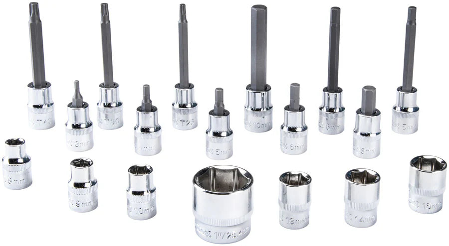 Park Tool Socket and Bit Set - 18 Piece