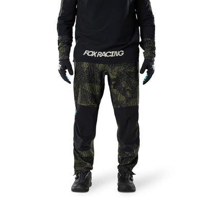 Fox Racing Defend Fire Pant - Lunar - Olive Green