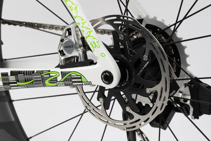 Haro Rivette Carbon LTD 700c - Gloss White-Electric Green Yellow
