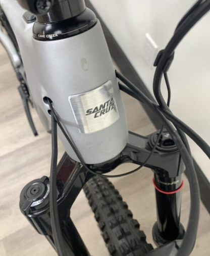 Santa Cruz Heckler SL Carbon MX - R Kit - Matt Silver - 2024 - Blem