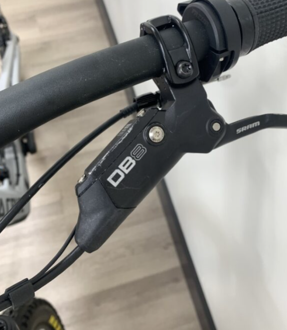 Santa Cruz Heckler SL Carbon MX - R Kit - Matt Silver - 2024 - Blem