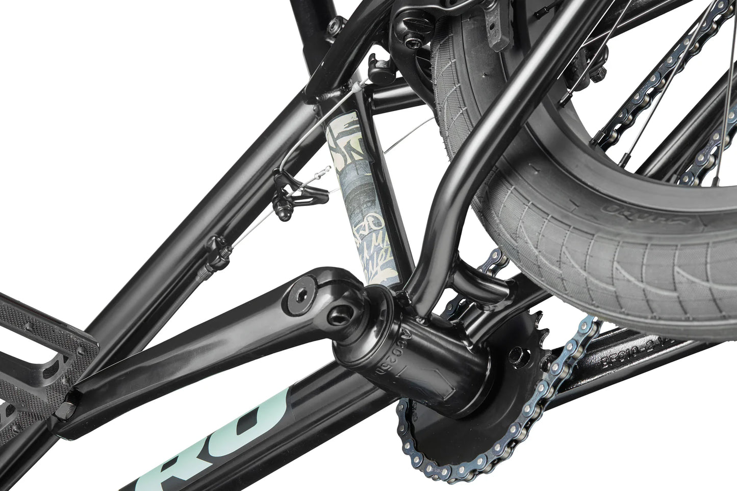 Haro Downtown 20" BMX - Semi-Gloss Black