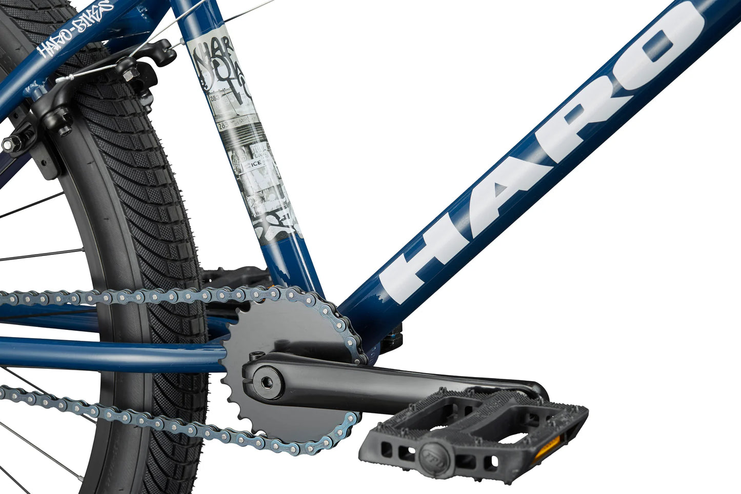 Haro Downtown 24" BMX - Trans Midnight Blue