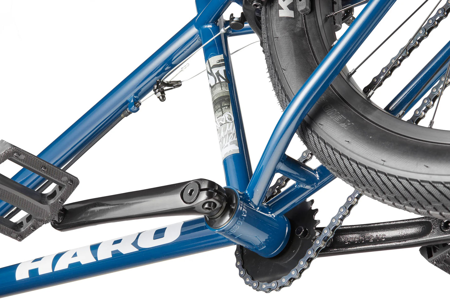 Haro Downtown 24" BMX - Trans Midnight Blue