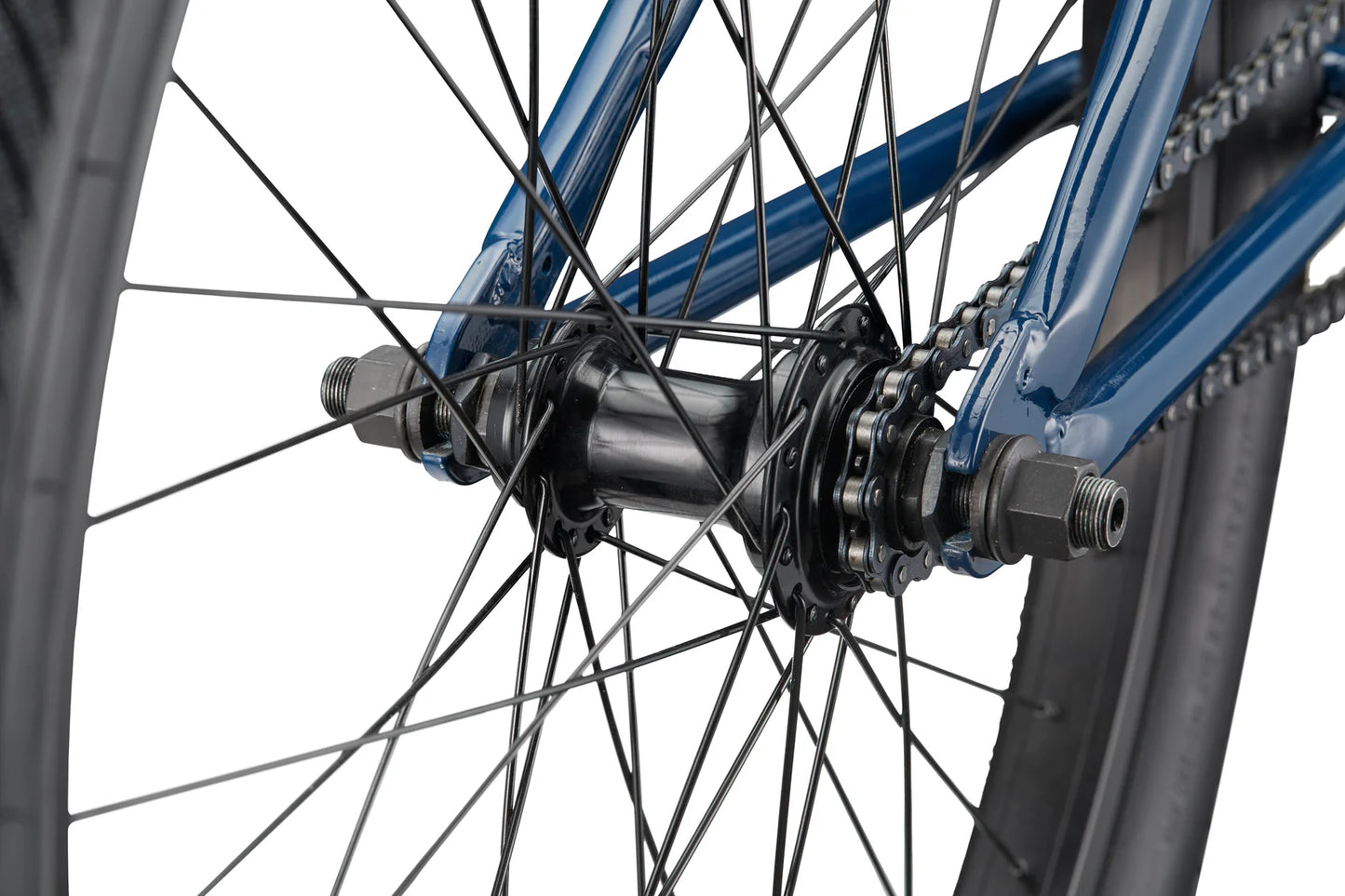 Haro Downtown 24" BMX - Trans Midnight Blue
