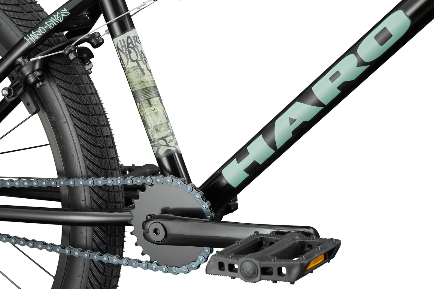 Haro Downtown 24" BMX - Semi-Gloss Black