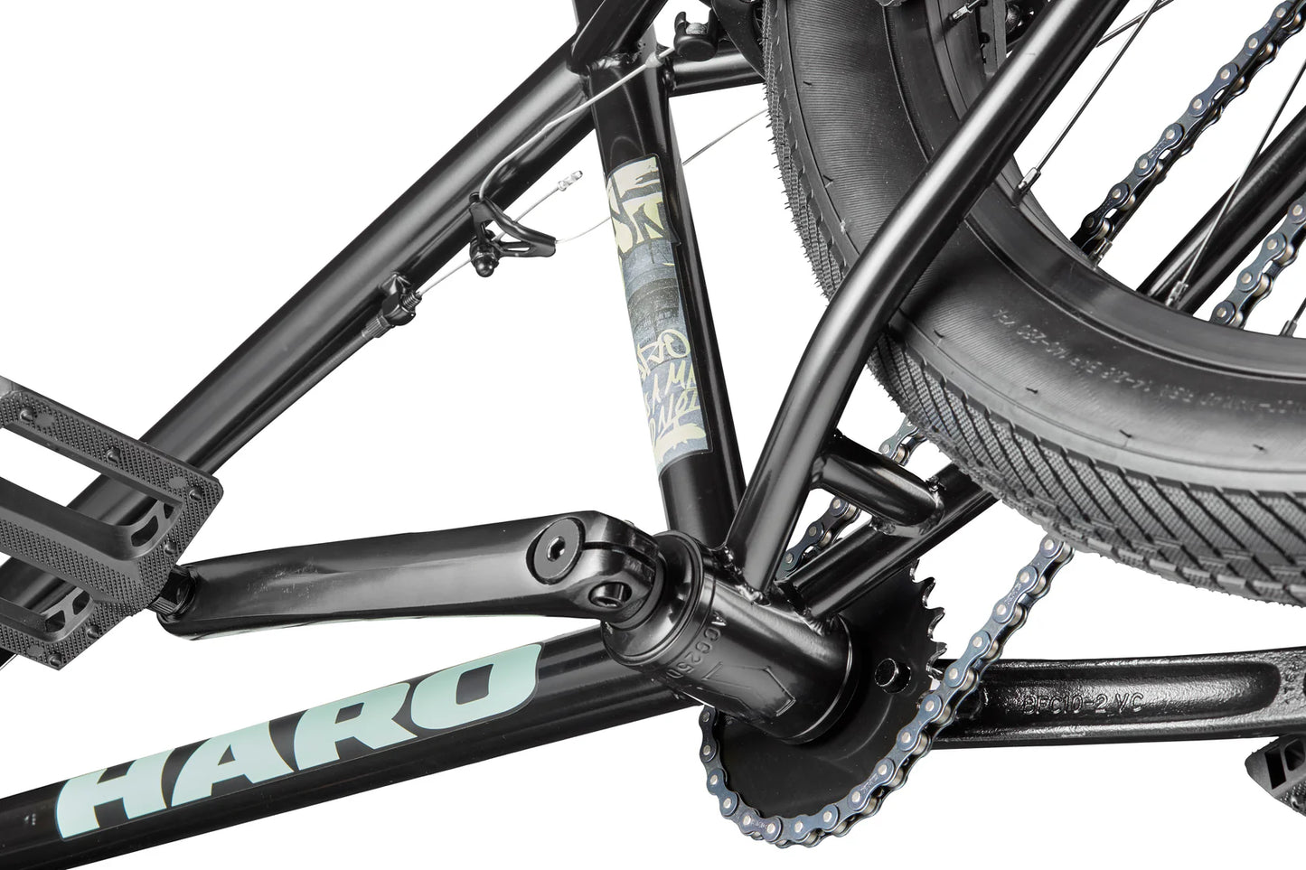 Haro Downtown 24" BMX - Semi-Gloss Black