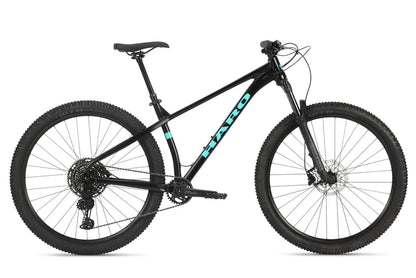 Haro Double Peak 1 29" - Matte Black-Teal