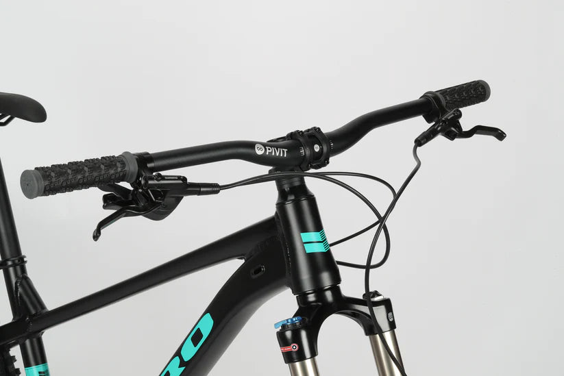 Haro Double Peak 2 29" - Matte Black-Teal