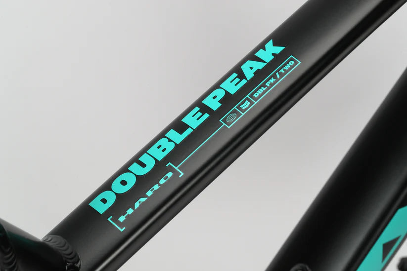 Haro Double Peak 2 29" - Matte Black-Teal