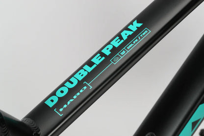 Haro Double Peak 2 29" - Matte Black-Teal