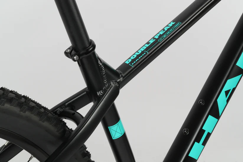 Haro Double Peak 3 29" - Matte Black-Teal