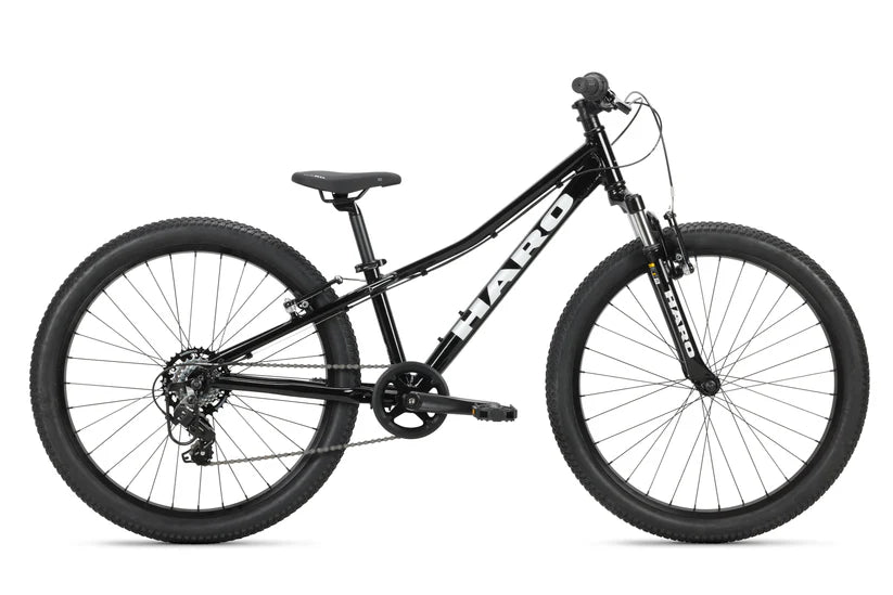 Haro Flightline 24" Kids Bike - Gloss Black