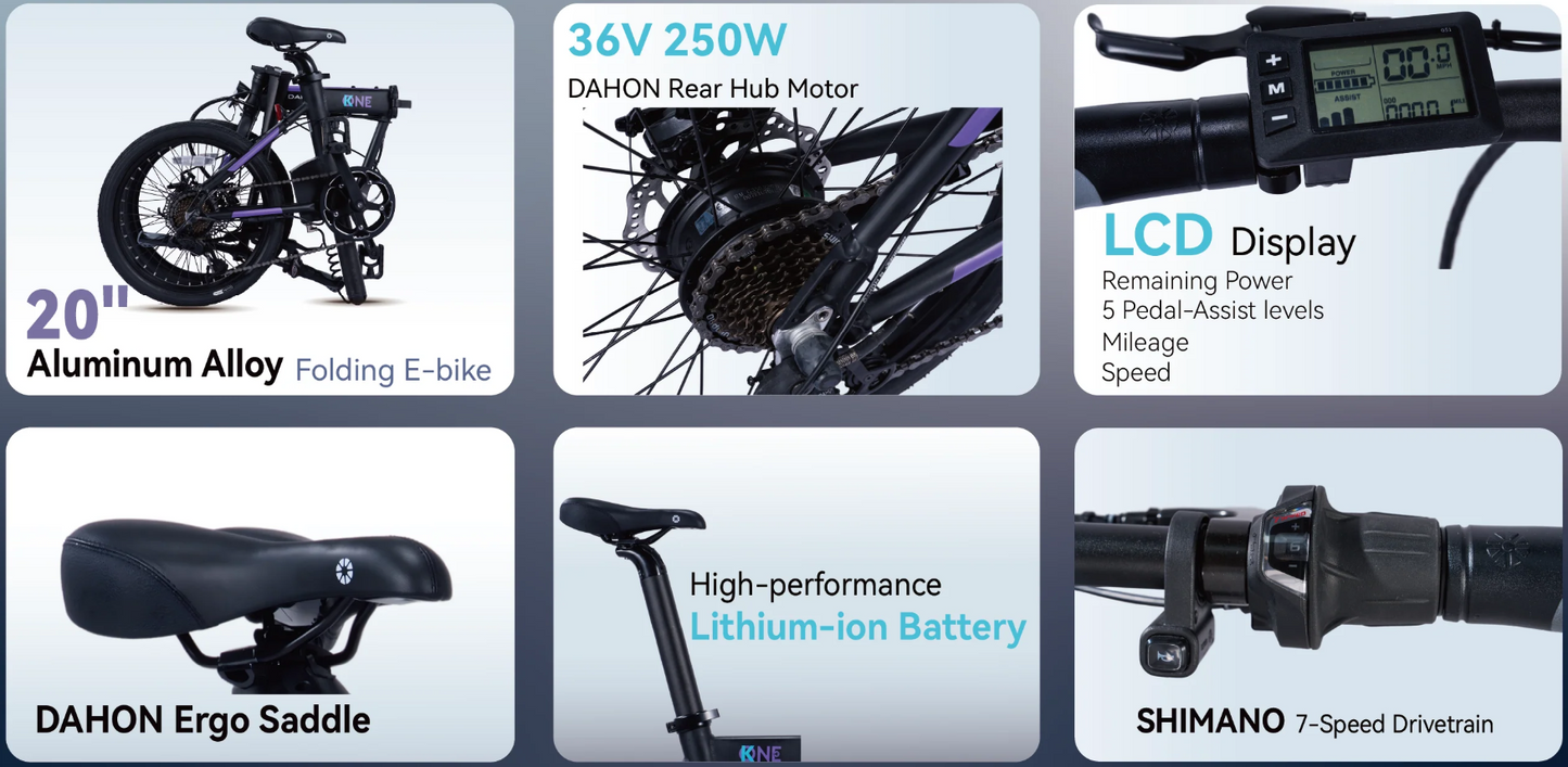 Dahon K-One Electric - Black